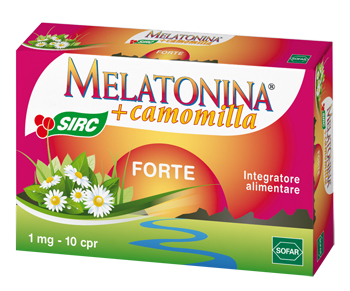 MELATONINA FORTE 10 COMPRESSE NUOVA FORMULAZIONE - farmacia187.it