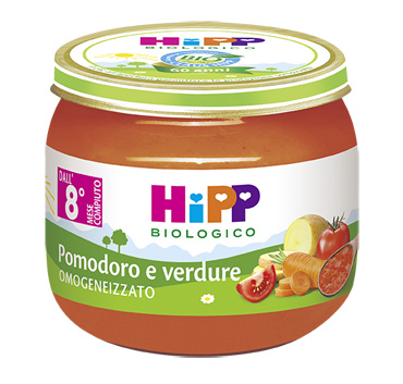 HIPP BIO HIPP BIO OMOGENEIZZATO SUGO POMODORO VERDURE 2X80 G - farmacia187.it