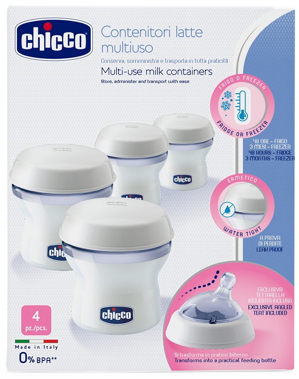 CHICCO CONTENITORE LATTE STEP UP NEW - farmacia187.it