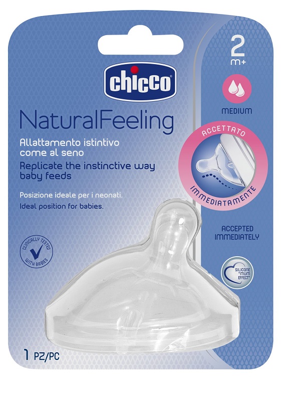 CHICCO TETTARELLA STEPUP NEW 2M+ FLUSSO MEDIO - farmacia187.it