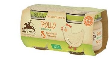 OMOGENEIZZATO DI POLLO BABY FOOD BIO 2 X 80 G - farmacia187.it