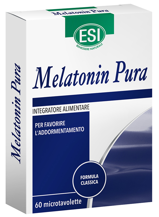 ESI MELATONIN PURA 60 MICROTAVOLETTE - farmacia187.it