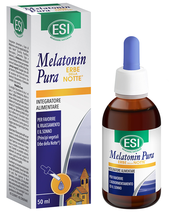 ESI MELATONIN PURA GOCCE ERBE NOTTE 50 ML - farmacia187.it