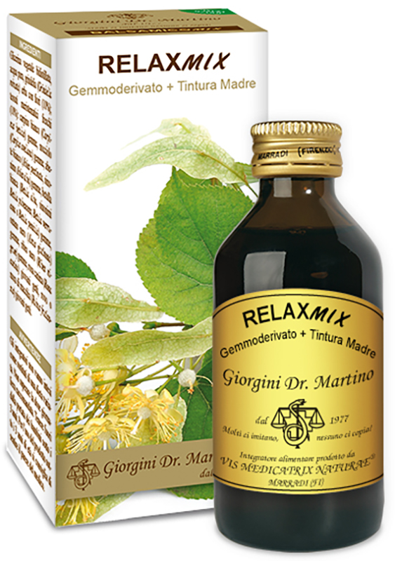 RELAXMIX GEMMODERVATO + TINTURA MADRE SENZA ALCCOL 100 ML - farmacia187.it
