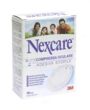 COMPRESSA OCULARE NEXCARE 10 PEZZI - farmacia187.it