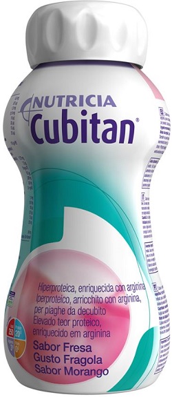 CUBITAN FRAGOLA 4 X 200 ML - farmacia187.it