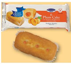 BONONIA PLUMCAKE ALBICOCCA SENZA GLUTINE 6 X 45 G - farmacia187.it