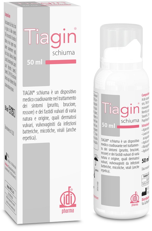TIAGIN SCHIUMA GINECOLOGICA 50 ML - farmacia187.it