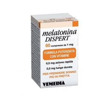 MELATONINA DISPERT 1MG DI MELATONINA 60 COMPRESSE - farmacia187.it
