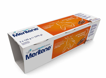 MERITENE CREMA CIOCCOLATO 3 VASETTI X 125 G - farmacia187.it