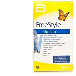 STRISCE MISURAZIONE GLICEMIA FREESTYLE OPTIUM TEST STRIPS 25 PEZZI - farmacia187.it