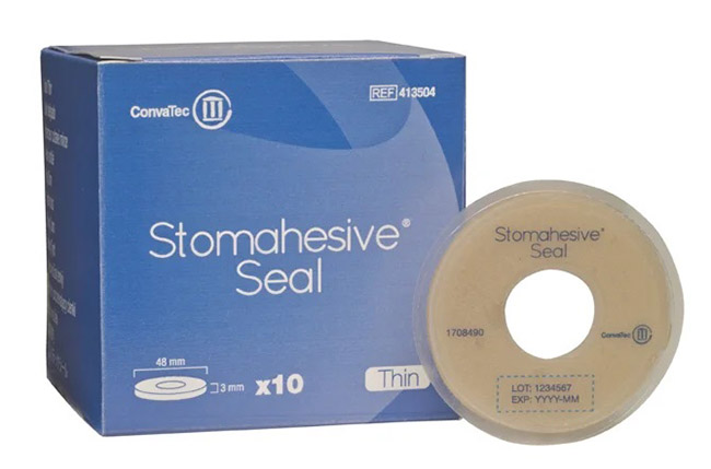 ANELLO STOMIA STOMAHESIVE SEAL FORO APERTURA 18MM DIAMETRO 48MM 10 PEZZI - farmacia187.it