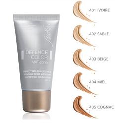 DEFENCE COLOR BIONIKE FONDOTINTA FLUIDO MAT-ZONE 401 IVOIRE - farmacia187.it