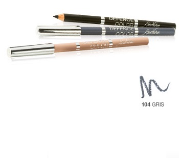 DEFENCE COLOR BIONIKE MATITA OCCHI KOHL & KAJAL 104 GRIS - farmacia187.it