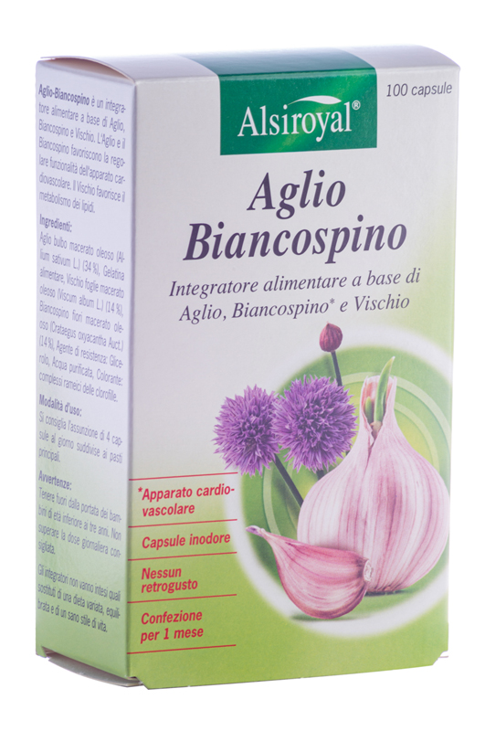 AGLIO BIANCOSPINO 100 CAPSULE - farmacia187.it