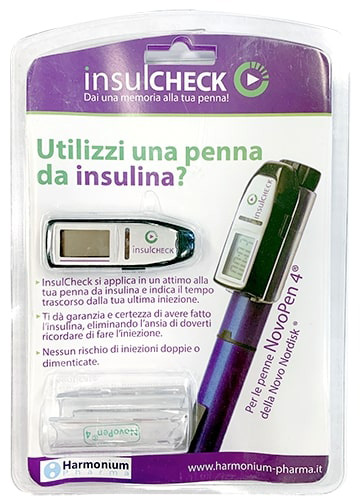 INSULCHECK NOVOPEN 4 TIMER PENNA INSULINA - farmacia187.it