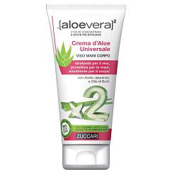 ALOEVERA2 CREMA D'ALOE UNIVERSALE VISO MANI E CORPO 75 ML - farmacia187.it