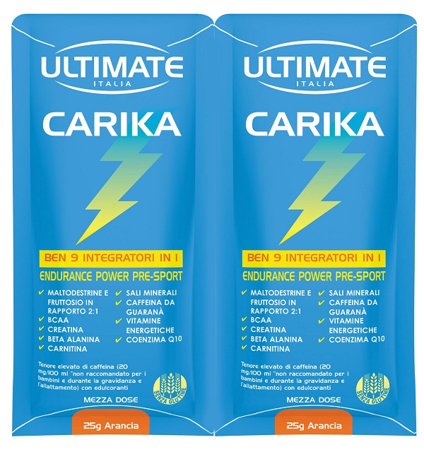 ULTIMATE CARIKA ARANCIA 1 BUSTA 50G - farmacia187.it
