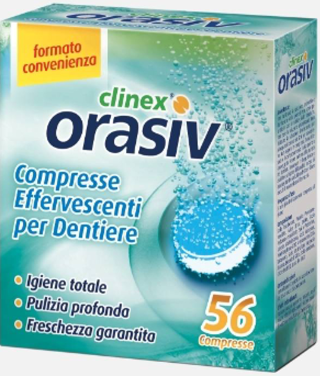 ORASIV CLINEX 56 COMPRESSE EFFERVESCENTI - farmacia187.it