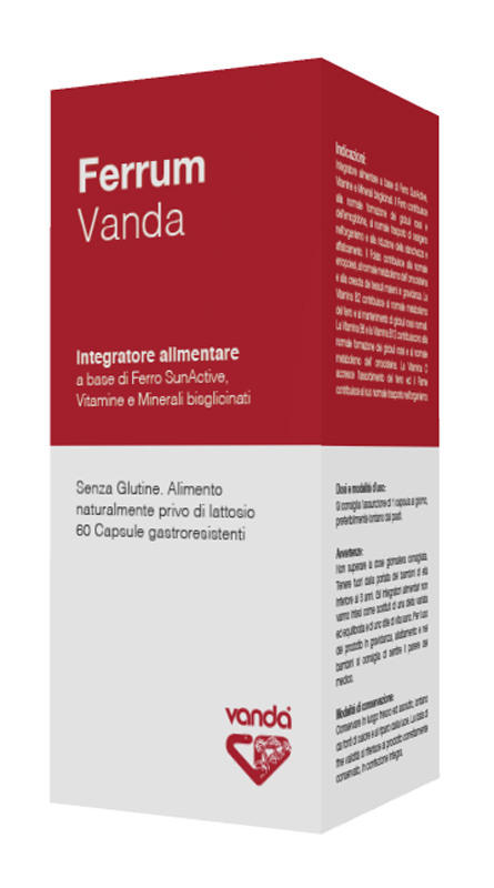 FERRUM VANDA 60 CAPSULE - farmacia187.it