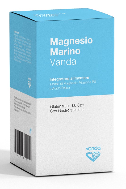 MAGNESIO MARINO VANDA 60 CAPSULE - farmacia187.it