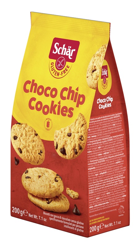 SCHAR CHOCO CHIP COOKIES 200 G - farmacia187.it