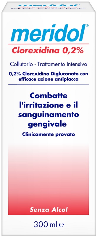 MERIDOL CLOREXIDINA 0,2% COLLUTORIO 300 ML - farmacia187.it