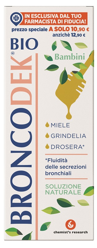 BRONCODEK BIO BAMBINI 200 ML - farmacia187.it