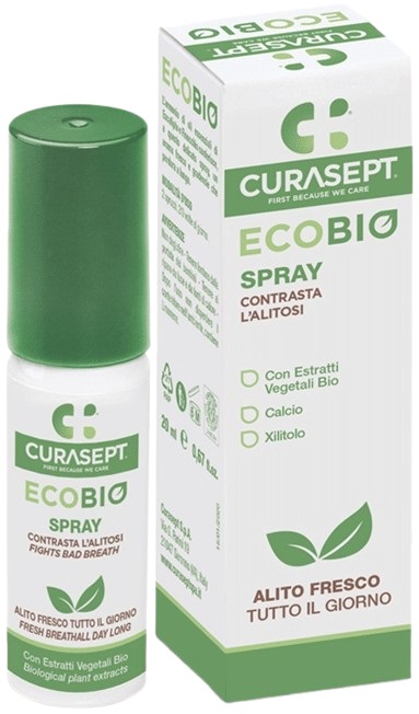CURASEPT PHARMADENT ECOBIO SPRAY 20 ML - farmacia187.it