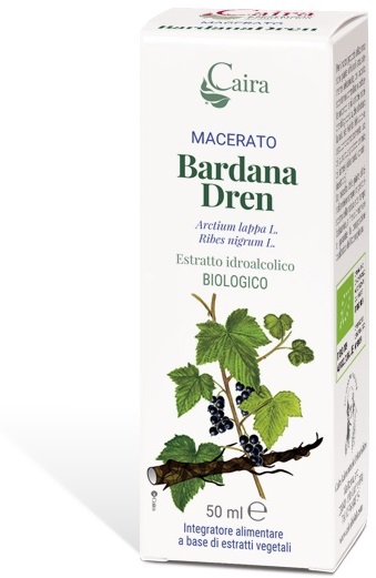 CAIRA BARDANADREN MACERATO IDROALCOLICO BIO GOCCE 50 ML - farmacia187.it