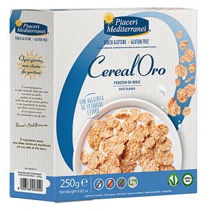 PIACERI MEDITERRANEI CEREALORO FIOCCHI DI RISO 250 G - farmacia187.it