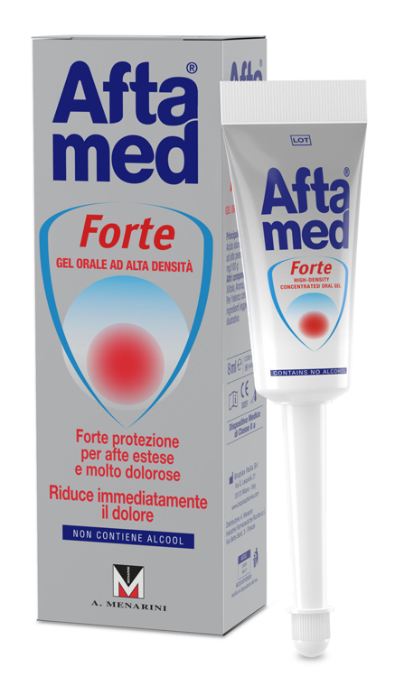 AFTAMED GEL FORTE SCUDO 8 ML - farmacia187.it