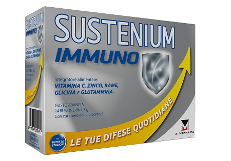 SUSTENIUM IMMUNO ENERGY 14 BUSTINE DA 4,5 G - farmacia187.it