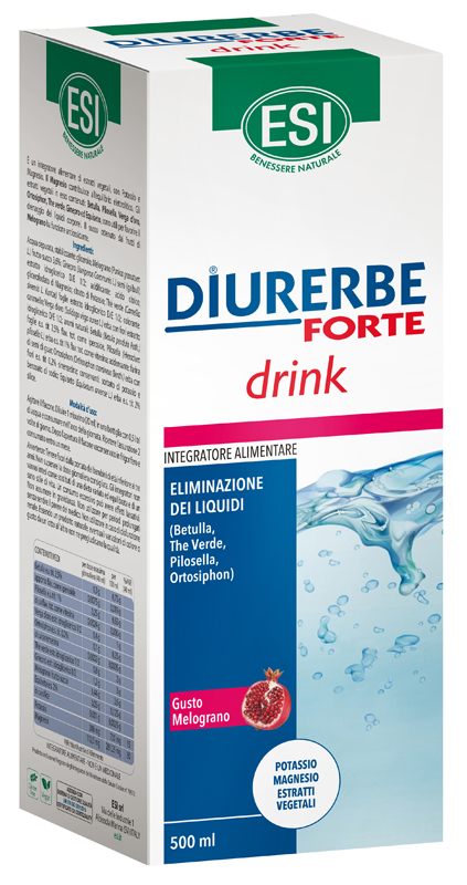 ESI DIURERBE FORTE DRINK MELOGRANO 500 ML - farmacia187.it