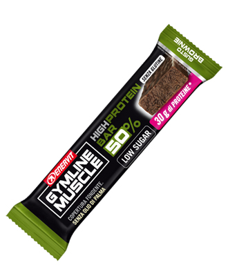GYMLINE BARRETTA BROWNIE 50% 1 PEZZO - farmacia187.it