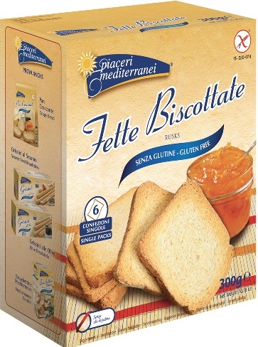 PIACERI MEDITERRANEI BONTA' DEL MATTINO FETTE BISCOTTATE 300 G - farmacia187.it