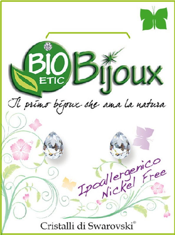 ORECCHINO GOCCIA 6MM CRYSTAL - farmacia187.it