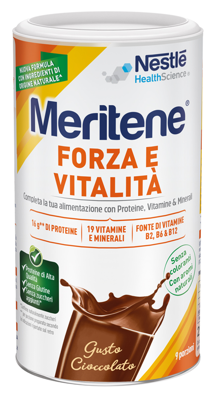 MERITENE FORZA E VITALITA' CIOCCOLATO 270 G - farmacia187.it