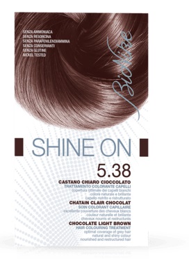 BIONIKE SHINE ON 5,38 CASTANO CHIARO CIOCCOLATO 125 ML - farmacia187.it