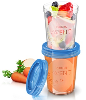 AVENT VASETTI VIA COPERCHIO 240 ML 5 PEZZI - farmacia187.it