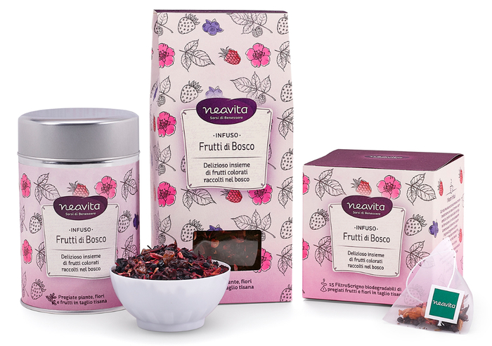 NEAVITA RICARICA INFUSO FRUTTI DI BOSCO 100 G - farmacia187.it