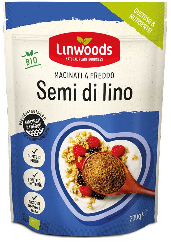SEMI DI LINO MACINATI 200G - farmacia187.it