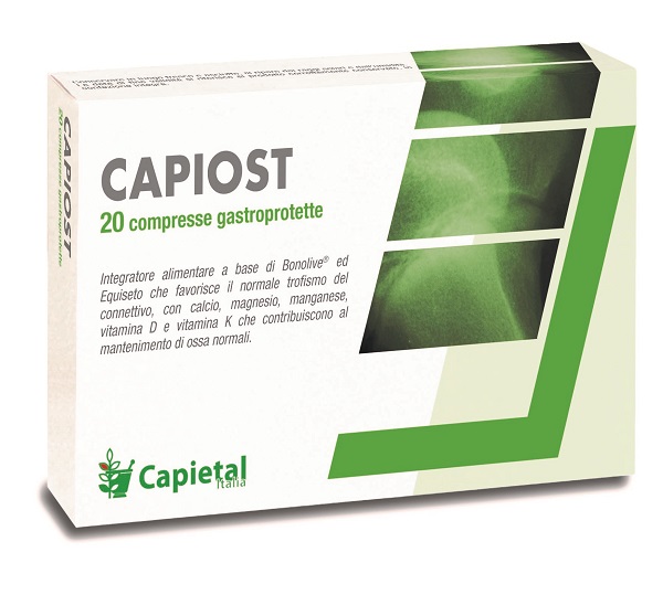 CAPIOST 20 COMPRESSE GASTROPROTETTE 28 G - farmacia187.it
