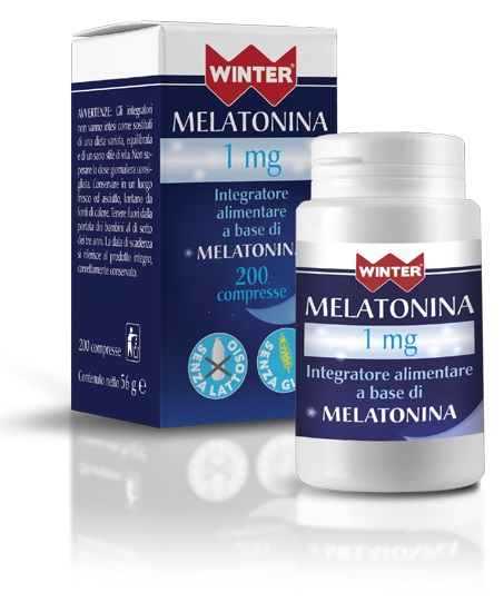 WINTER MELATONINA 1 MG 200 COMPRESSE - farmacia187.it