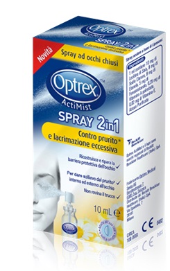 SPRAY OCULARE OPTREX ACTIMIST 2 IN 1 CONTRO IL PRURITO 1 PEZZO - farmacia187.it