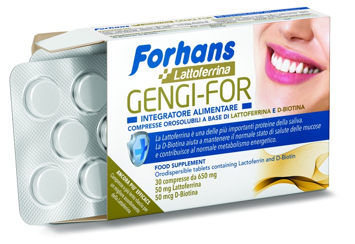 FORHANS GENGI FOR 30 COMPRESSE 19,50 G - farmacia187.it