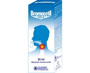 BROMACETIL GOLA SPRAY 20 ML - farmacia187.it