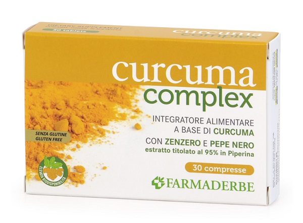 CURCUMA COMPLEX 30 COMPRESSE - farmacia187.it