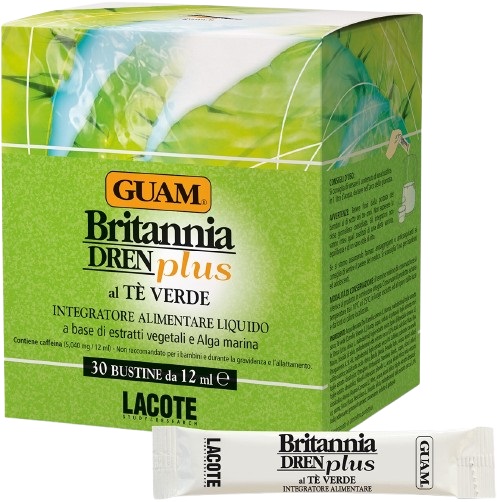 GUAM BRITANNIA DREN PLUS 30 BUSTINE DA 12 ML - farmacia187.it