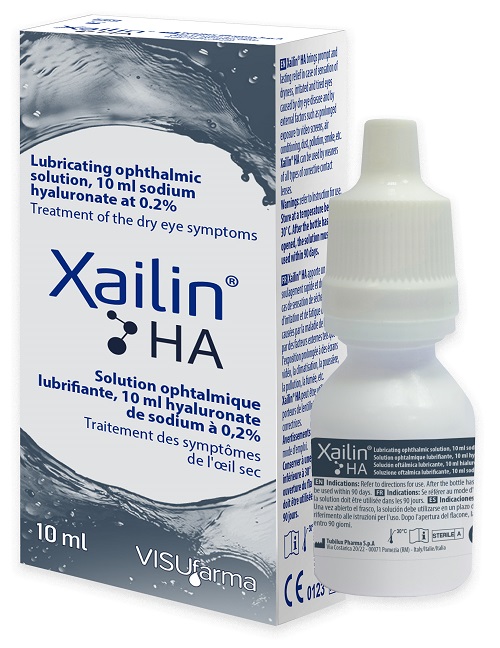XAILIN HA GOCCE OCULARI 10 ML - farmacia187.it